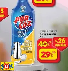 PORÇÖZ PAS VE KİREÇ ÇÖZÜCÜ 1 L